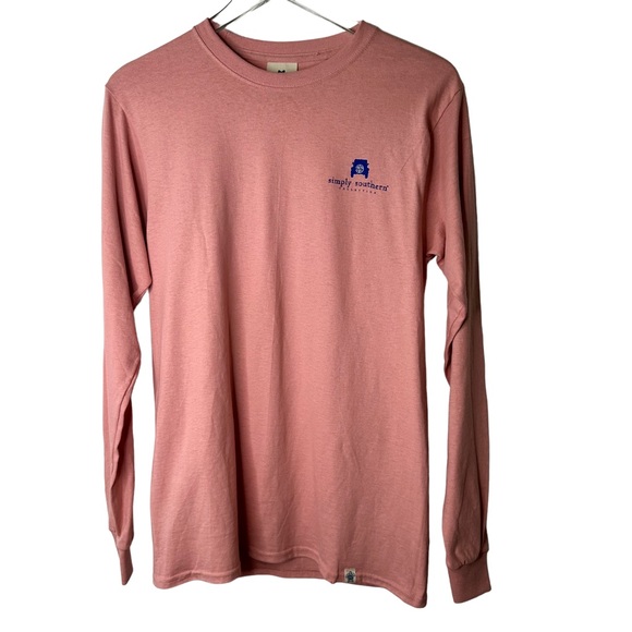 SIMPLY SOUTHERN BETTER DAYS MOUNTAINS LONG SLEEVE T-SHIRT Small - Picture 5 of 7